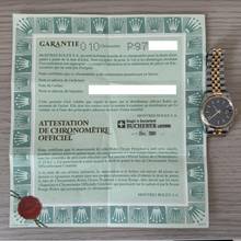 Thumbnail von Rolex Datejust 36 16233 Soleil blue dial Full Set TOP Condition
