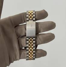 Thumbnail von Rolex Datejust 36 16233 Soleil blue dial Full Set TOP Condition