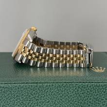 Thumbnail von Rolex Datejust 36 16233 Soleil blue dial Full Set TOP Condition