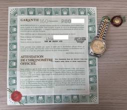 Thumbnail von Rolex Datejust 36 16233 Champagne dial Full Set TOP Condition