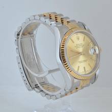Thumbnail von Rolex Datejust 36 16233 Champagne dial Full Set TOP Condition