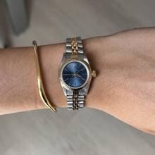 Thumbnail von Rolex Oyster Perpetual 67193 26MM soleil blue dial