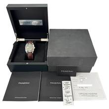 Thumbnail von Panerai Radiomir 3 Days 45MM PAM00995 green dial Full Set TOP Condition