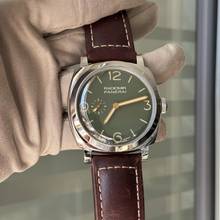 Thumbnail von Panerai Radiomir 3 Days 45MM PAM00995 green dial Full Set TOP Condition