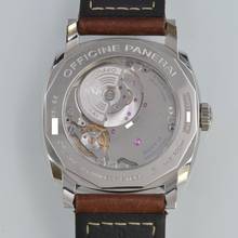 Thumbnail von Panerai Radiomir 3 Days 45MM PAM00995 green dial Full Set TOP Condition