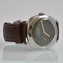 Thumbnail von Panerai Radiomir 3 Days 45MM PAM00995 green dial Full Set TOP Condition
