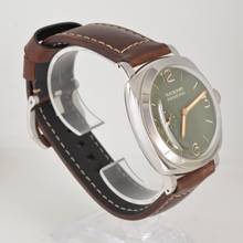 Thumbnail von Panerai Radiomir 3 Days 45MM PAM00995 green dial Full Set TOP Condition