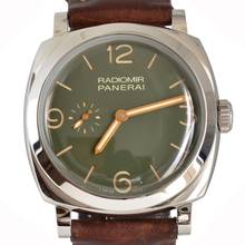 Thumbnail von Panerai Radiomir 3 Days 45MM PAM00995 green dial Full Set TOP Condition