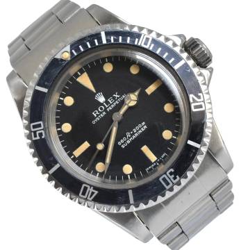  Rolex Submariner (No Date) 5513 No Date TOP Condition 1973 