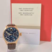 Thumbnail von IWC Big Pilot Petit Prince Perpetual Calendar Rose Gold 46mm Automatic Complete