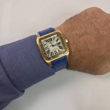 Thumbnail von Cartier Santos 100 Large Gold 38mm Automatic Complete