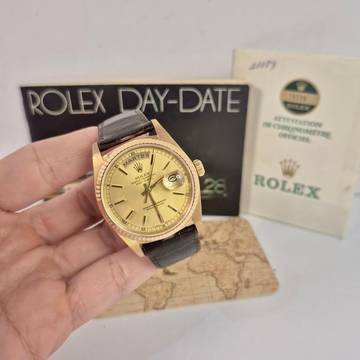  Rolex Day-Date 36 36mm Presidente Yellow Gold Automático Completo 