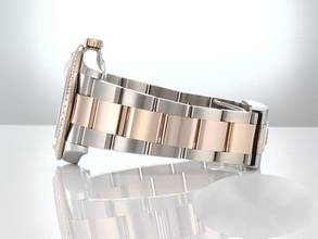 Thumbnail von Rolex Datejust 36 126281 RBR 2023 Steel Rose Gold 750 Diamonds Automatic Stainless Steel 18kt Rose Gold Oyster Band Chronometer