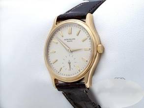 Thumbnail von Patek Philippe Calatrava 3923 1991 Gelbgold 750 Handaufzug 18kt Yellow Gold Damen Herren