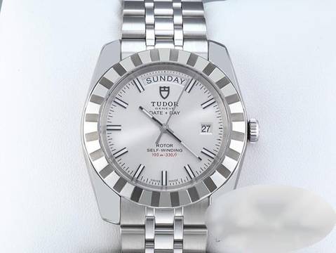  Tudor Classic Day Date 23010 2016 Lc100 Automatik 41 Mm Edelstahl Stahl Herren 