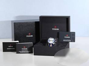Thumbnail von Tudor Heritage Chrono Blue 70330b 2022 stainless steel automatic steel chronograph