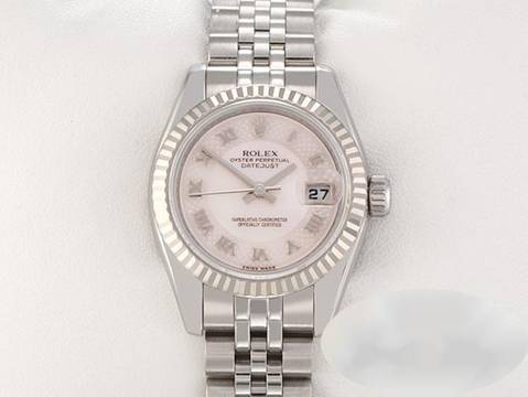  Rolex Lady-Datejust 179174 2010 Stahl Weissgold 750 Perlmutt Automatik Stainless Steel 18kt White Gold Jubilé-band Chronometer Oyster 