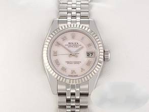 Rolex Lady-Datejust 179174 2010 Steel White Gold 750 Mother of Pearl Automatic