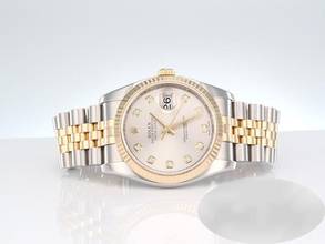 Thumbnail von Rolex Datejust 36 36mm 116233 2010 Diamanten Edelstahl Gelbgold 750 Automatik Stainless Steel 18kt Yellow Gold Jubilé-band Chronometer Oyster