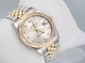 Thumbnail von Rolex Datejust 36 36mm 116233 2010 Diamanten Edelstahl Gelbgold 750 Automatik Stainless Steel 18kt Yellow Gold Jubilé-band Chronometer Oyster