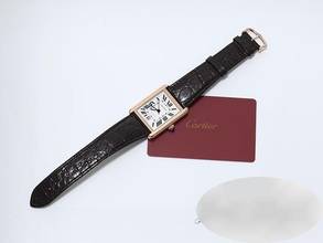 Thumbnail von Cartier Tank Solo XL Extra Large Model Steel Rose Gold W5200026 2017 Automatic