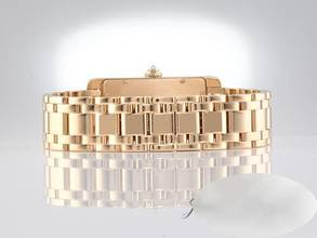 Thumbnail von Cartier Tank Américaine Yellow Gold 750 Wb7015k2 Diamonds Brilliants Gold