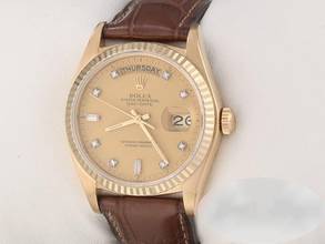 Thumbnail von Rolex Day-Date 36 Mm Gelbgold 750 Automatik 18038 Diamanten 18kt Yellow Gold Herrenuhr Daydate Chronometer Oyster