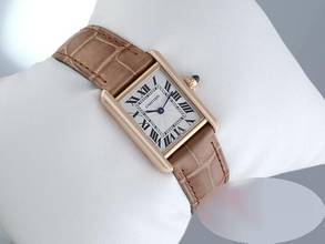 Thumbnail von Cartier Tank Louis Cartier Small Model Rose Gold 750 2024 Wgta0010 Manual Wind Gold