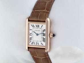 Thumbnail von Cartier Tank Louis Cartier Small Model Rose Gold 750 2024 Wgta0010 Manual Wind Gold