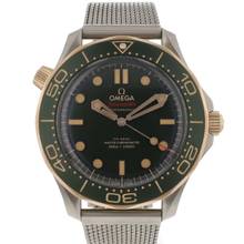  Omega Seamaster Diver 300 M Green/Bronze Gold 