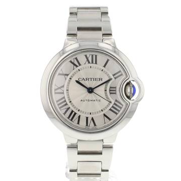  Cartier Ballon Bleu 33MM Automatic Steel WSBB0044 