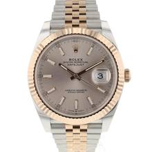  Rolex Datejust 41 Jubilee Steel / Everose Sunburst Dial NEW '22 