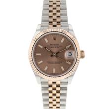  Rolex Datejust 31 Midsize Steel/Everose Jubilee Pink Dial 