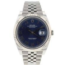 Rolex Datejust 41 Jubilee Bright Blue Roman NEW '26 