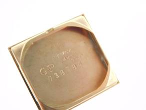 Thumbnail von Girard Perregaux Classic Tank - Rare Vintage 14K Yellow Gold Men's Watch Hand-wound early GP men's watch solid yellow gold in original condition