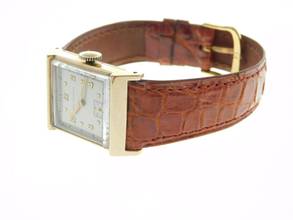 Thumbnail von Girard Perregaux Classic Tank - Rare Vintage 14K Yellow Gold Men's Watch Hand-wound early GP men's watch solid yellow gold in original condition