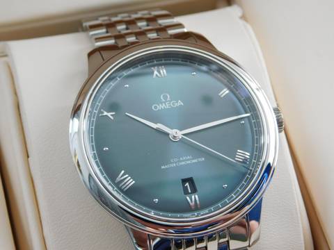  Omega De Ville Prestige Co-Axial Master Chronometer Tresoruhr wie ladenneu LC 100 2023 Omega Garantie bis 2028 