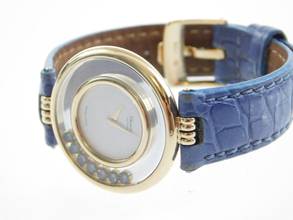 Thumbnail von Chopard Happy Diamonds 18k medium original with brilliant setting, 7 diamonds