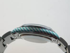 Thumbnail von Rolex Datejust 36 Stahl 36 mm Saphirglas mit schwarzem Zifferblatt Volle Rolex Garantie Rolex Revision Garantie bis 2028 verklebt !