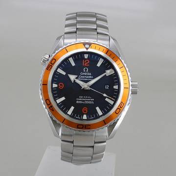Omega Seamaster Planet Ocean 600 M Co-Axial Automatik Chronometer Ø 45,5 mm Full Set Top Zustan