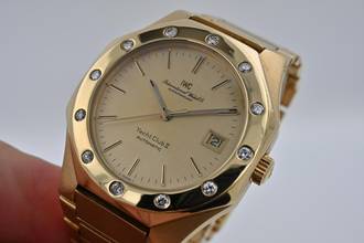 Thumbnail von IWC Yacht Club II 18k Yellow Gold Diamond Bezel Extract from the Archives 9129