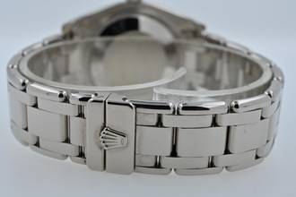 Thumbnail von Rolex Datejust Oyster Pearlmaster 18k Factory Diamond Dial Bezel 81299 34mm LC100