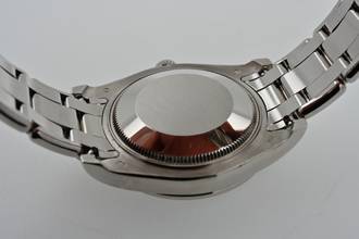 Thumbnail von Rolex Datejust Oyster Pearlmaster 18k Factory Diamond Dial Bezel 81299 34mm LC100