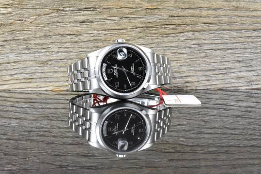  Tudor Prince Date 76200 · Automatic · Stahl · unpoliert · Full Set · Black 