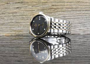 Thumbnail von Tudor 1926 Black 39mm M91551 Steel/Rose Gold · Automatic · Clous de Paris Diamond