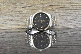 Tudor 1926 Black 39mm M91551 Steel/Rose Gold · Automatic · Clous de Paris Diamond