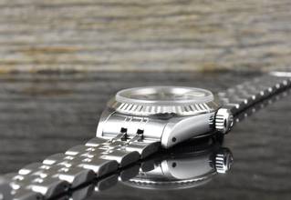 Thumbnail von Tudor Princess 92414 Stahl & Weißgold Automatic - unpoliert - Black Dial