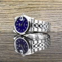Thumbnail von Tudor Prince Oysterdate 74000N NOS UNGETRAGEN Blue Dial Automatik Full Set