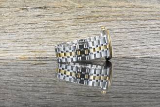 Thumbnail von Tudor Prince Date 74033 · Stahl/Gold · Diamond Dial · Medium · 34 mm