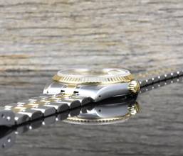 Thumbnail von Tudor Prince Date 74033 · Stahl/Gold · Diamond Dial · Medium · 34 mm